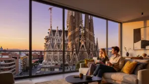 Alquiler de pisos con vistas a la Sagrada Familia: Guía 2026